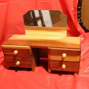 Vintage Dresser Jewelry Box